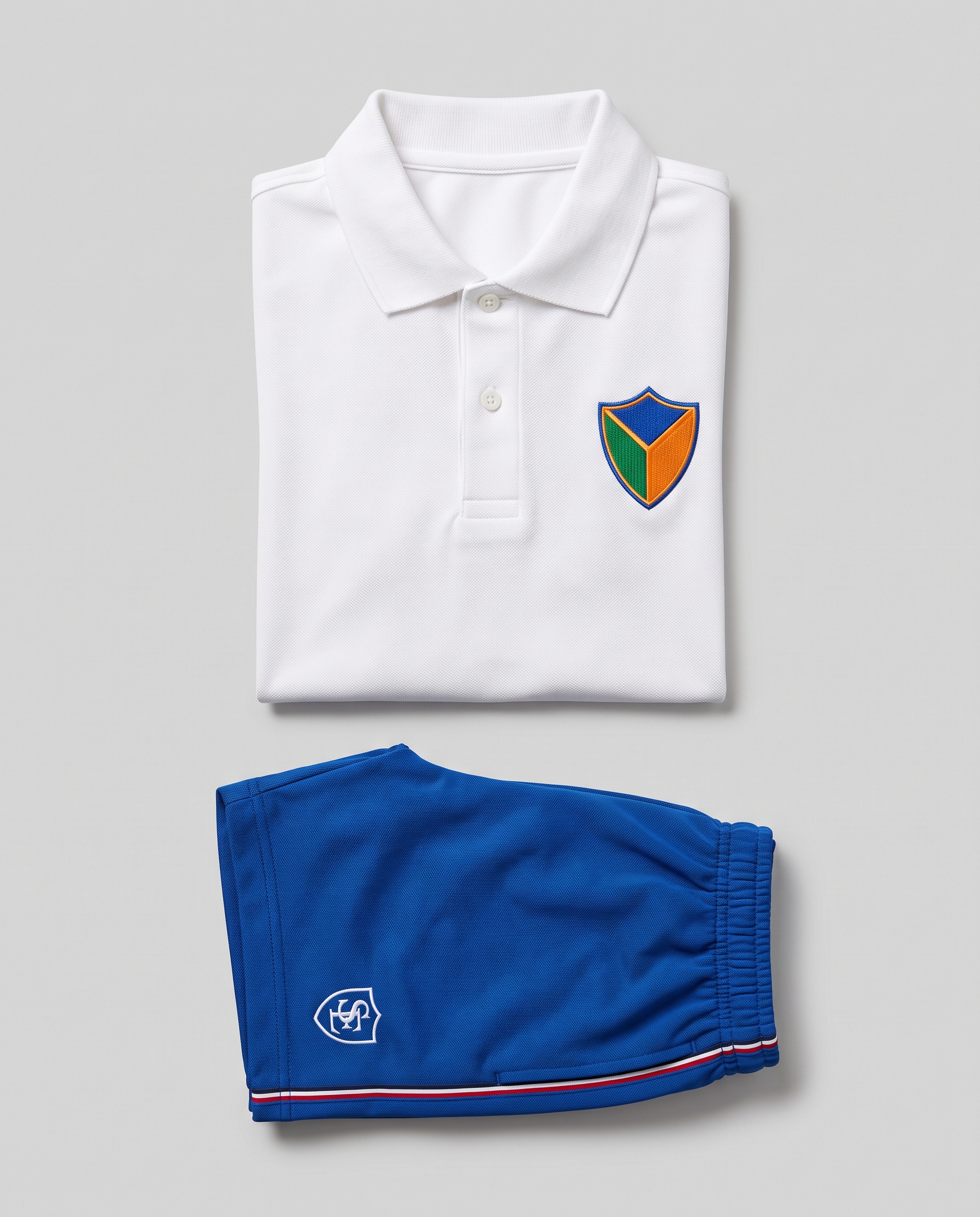 Short Deportivo y Polo Cuello Redondo